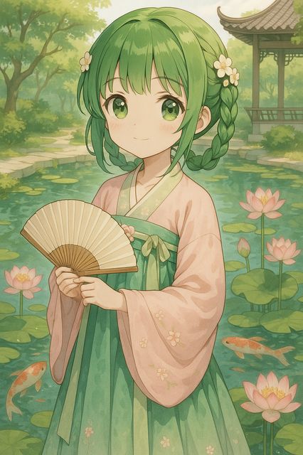 四虎动漫-古风少女